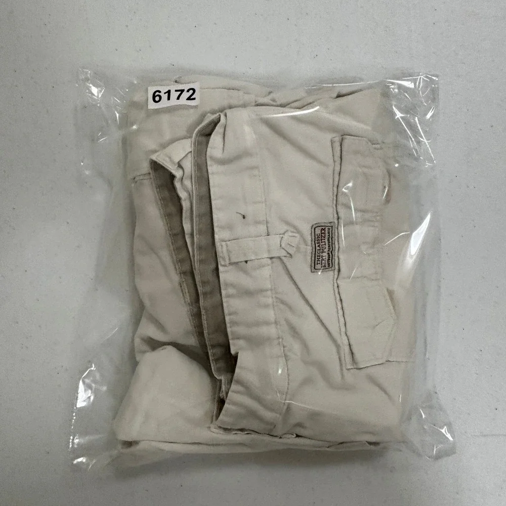 Red Head Mens Relaxed Fit Cotton Cargo Shorts Beige Utility Hiking Size 36 37